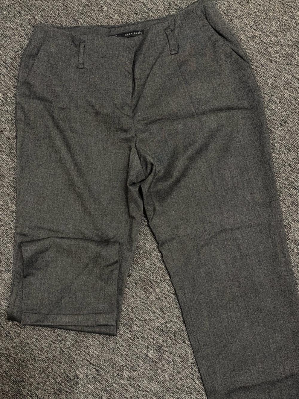 Zara Charcoal Gray Women’s Dress Trousers